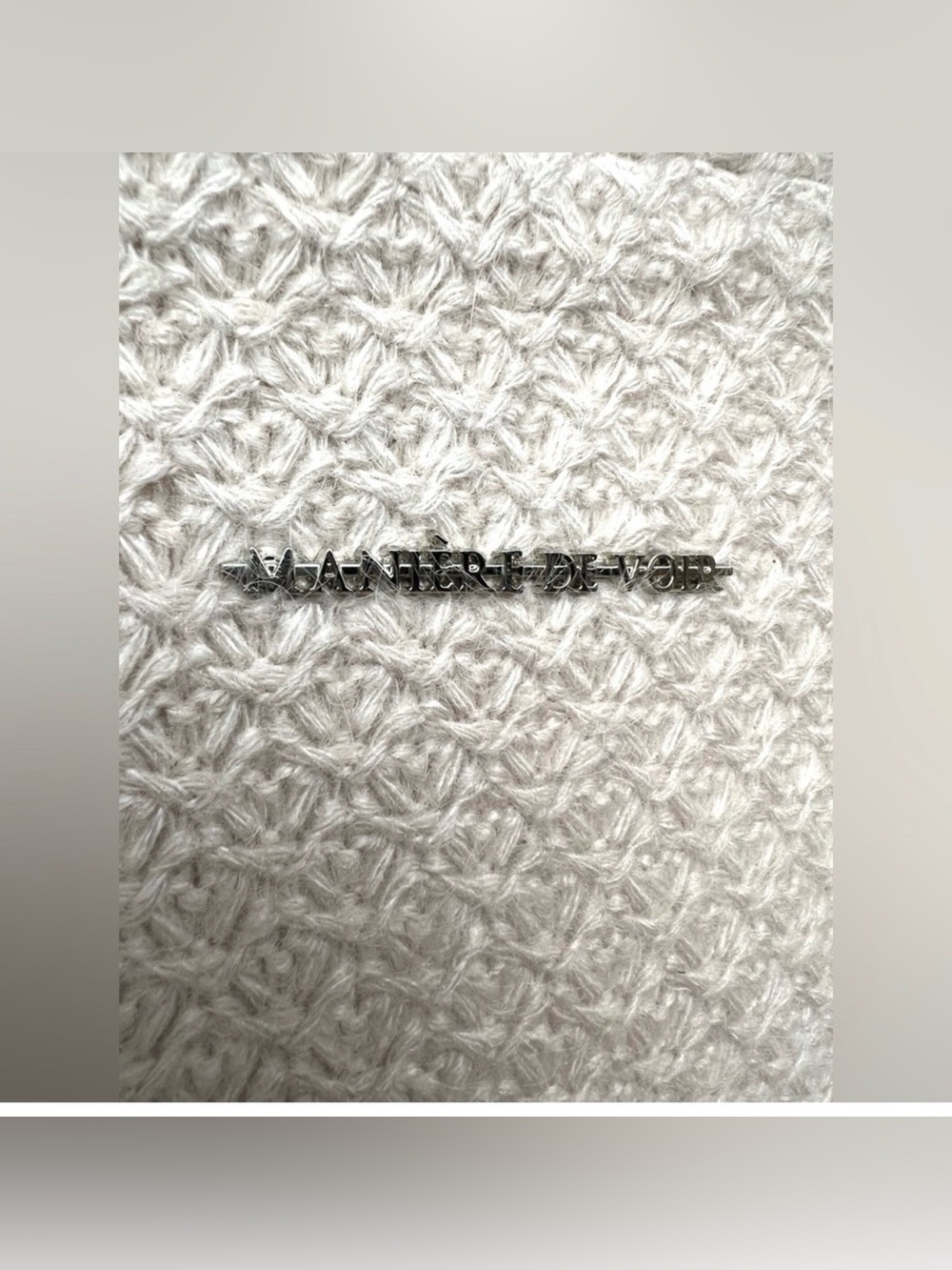 Manière De Voir Boucle Tweed Coat Dress Cream Old Money Sofia Richie NWT 0 - Picture 11 of 11